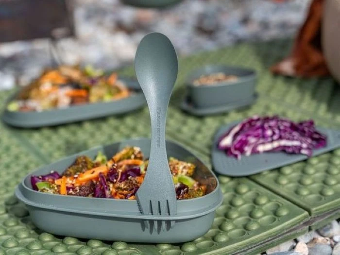 Kelioninės virtuvės rinkinys Light My Fire Outdoor MealKit 2.0 mistypurple