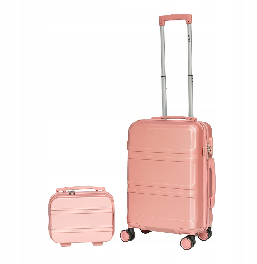 Kelioniniai lagaminai salono bagaza + rosegold bagazine
