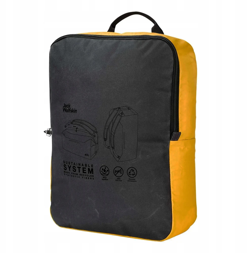 Kelioninis krepšys sportinė kuprinė treniruoklių salė Jack Wolfskin Traveltopia Duffle 45