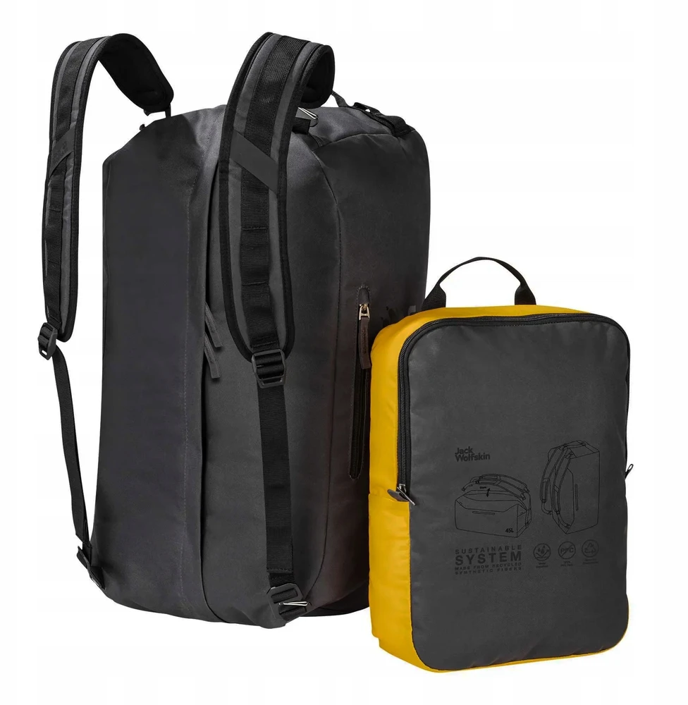 Kelioninis krepšys sportinė kuprinė treniruoklių salė Jack Wolfskin Traveltopia Duffle 45