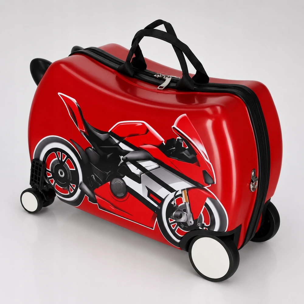 KELIONINIS LAMINAS VAIKINAM MOTOCIKLAMS, važiuojamas, RANKINIS BAGAŽAS 30L