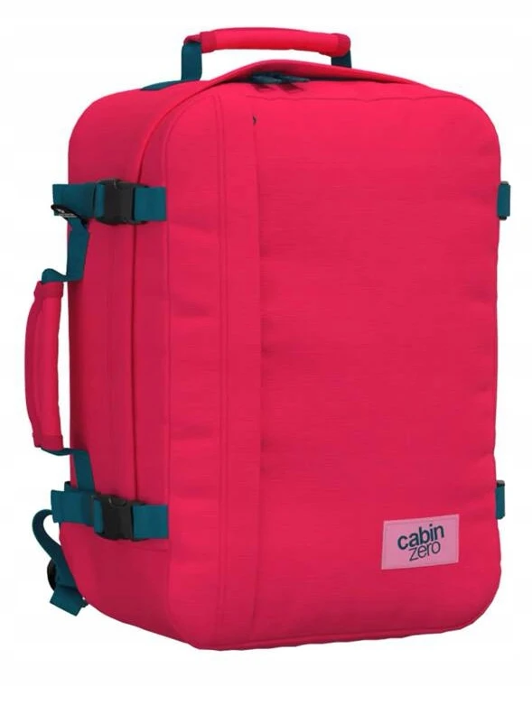 Kelioninis rankinio bagažo dėklas Cabinzero Classic 36l, Miami Magenta
