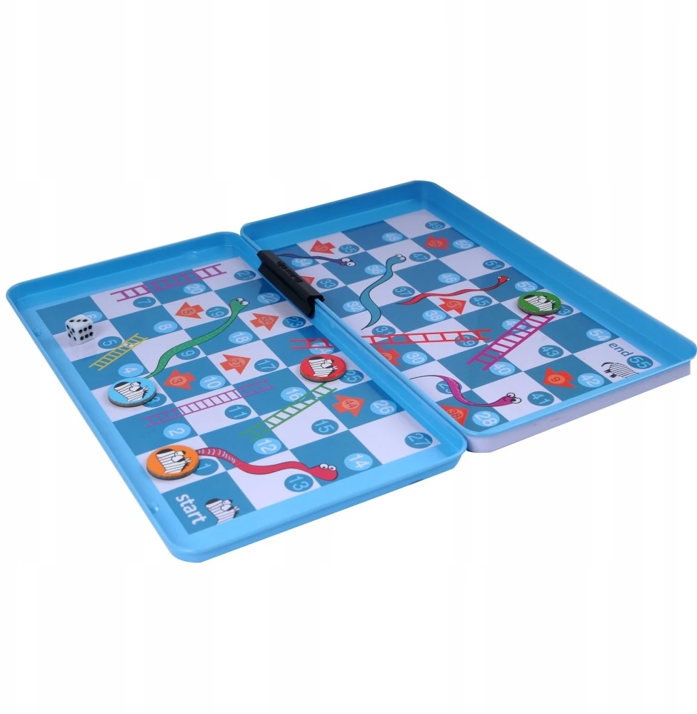 Dėlionė PURPLE COW kelioninis žaidimas Snakes & Ladders (LT, LV, EE), 544