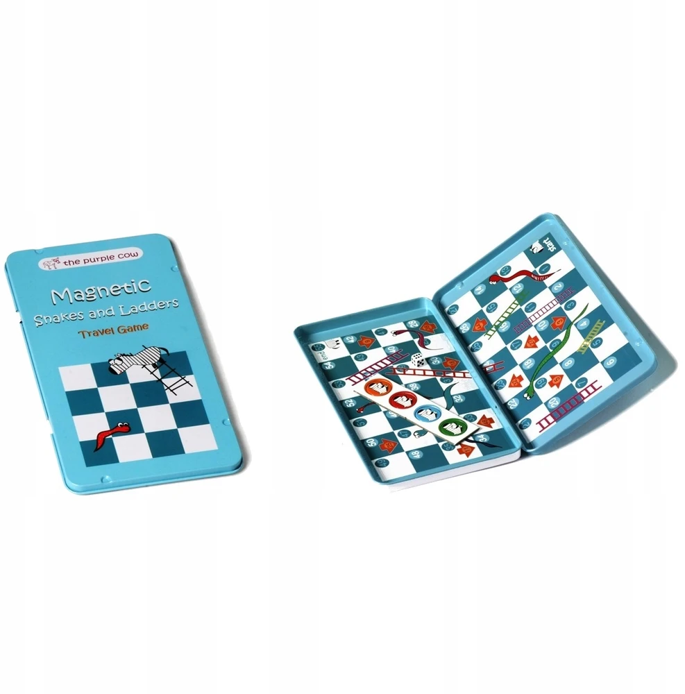 Dėlionė PURPLE COW kelioninis žaidimas Snakes & Ladders (LT, LV, EE), 544