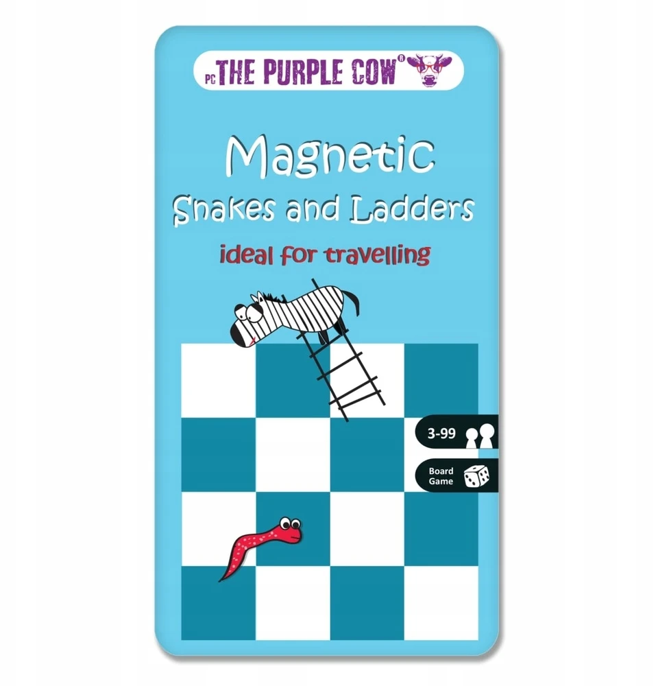 Dėlionė PURPLE COW kelioninis žaidimas Snakes & Ladders (LT, LV, EE), 544