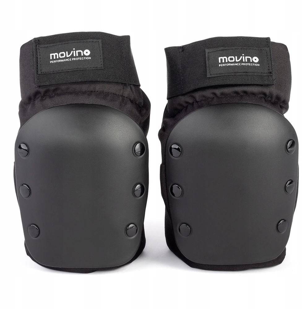 Kelių ir alkūnių apsaugų rinkinys Movino, juoda spalva, 12 metų (S0RC00-XL-3)