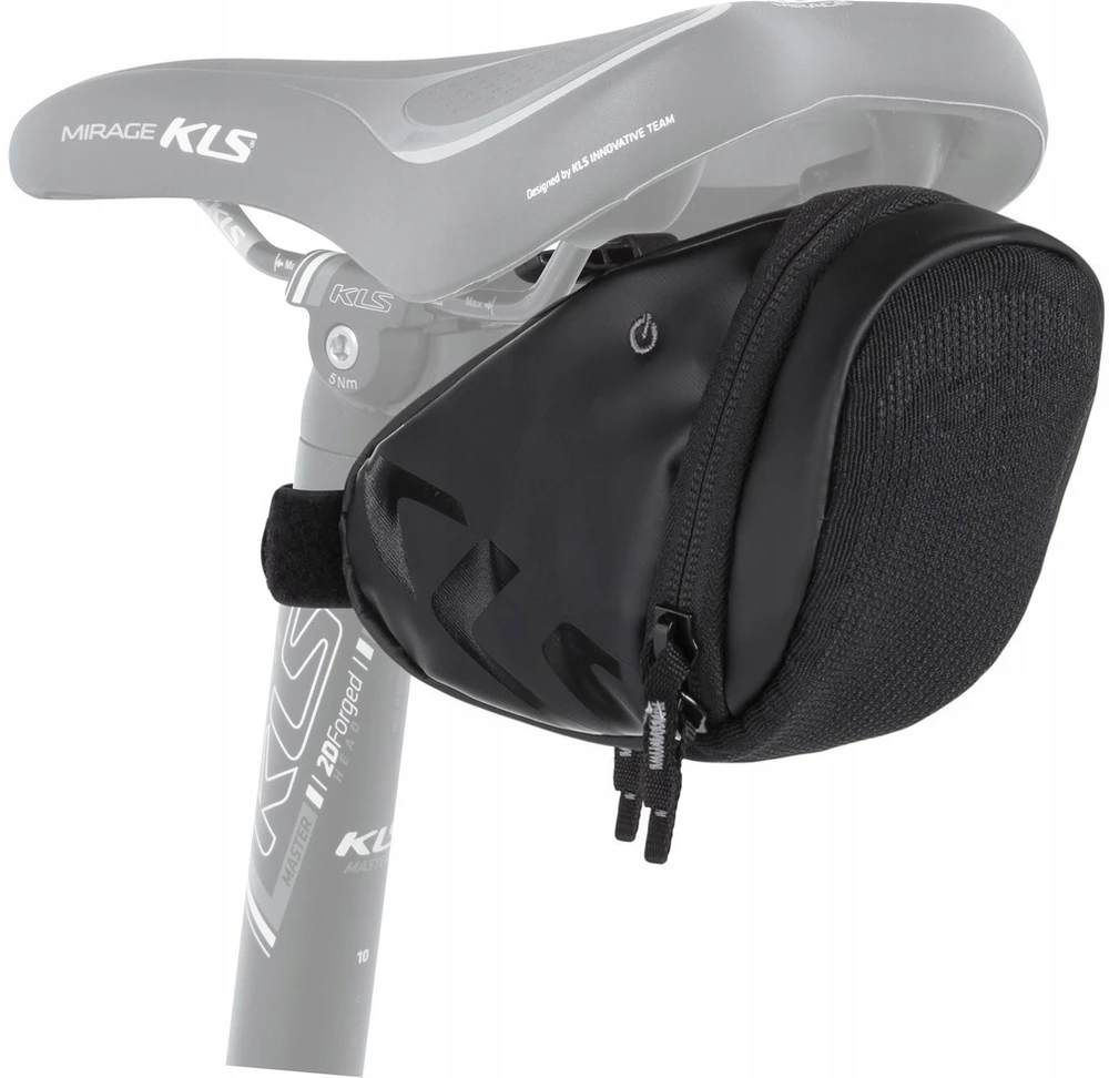 Kellys Slopper Lightning M 0,6l - Vandeniui atspari dviračio balnelio krepšys su Led