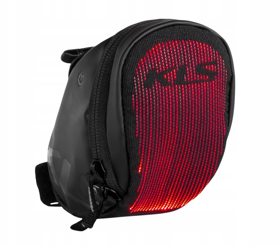 Kellys Slopper Lightning M 0,6l - Vandeniui atspari dviračio balnelio krepšys su Led
