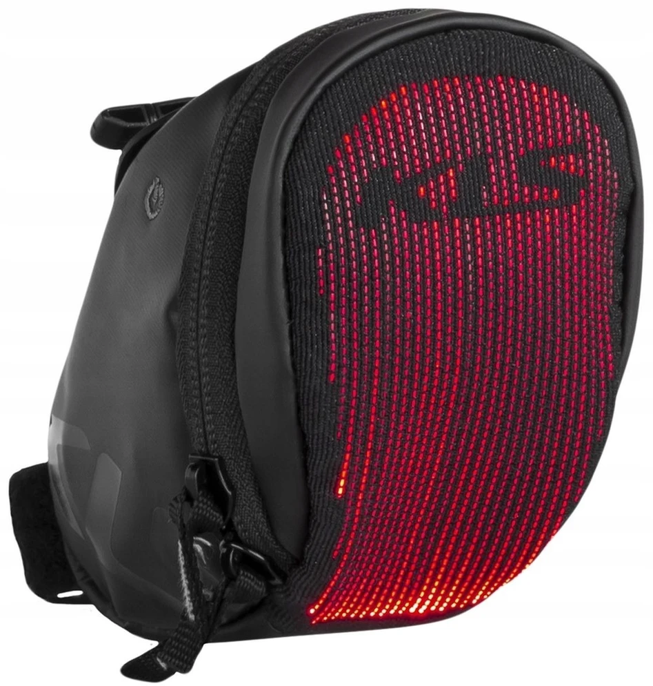 Kellys Slopper Lightning M 0,6l - Vandeniui atspari dviračio balnelio krepšys su Led