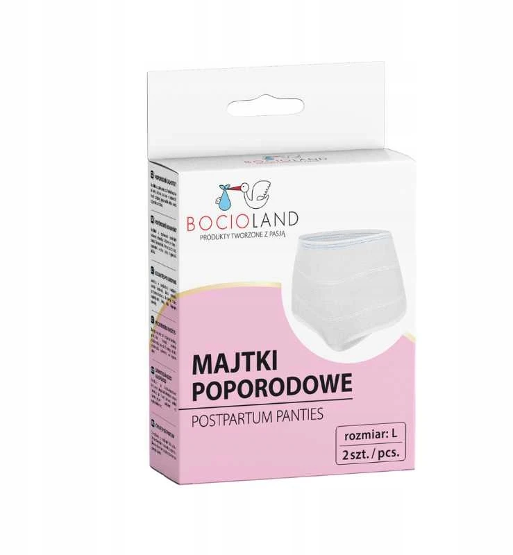 Bocioland kelnaitės nėščioms daugkartinės L dydis, 2 vnt., BL027