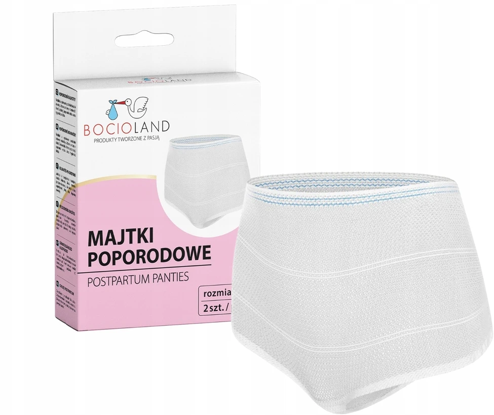 Bocioland kelnaitės nėščioms daugkartinės L dydis, 2 vnt., BL027