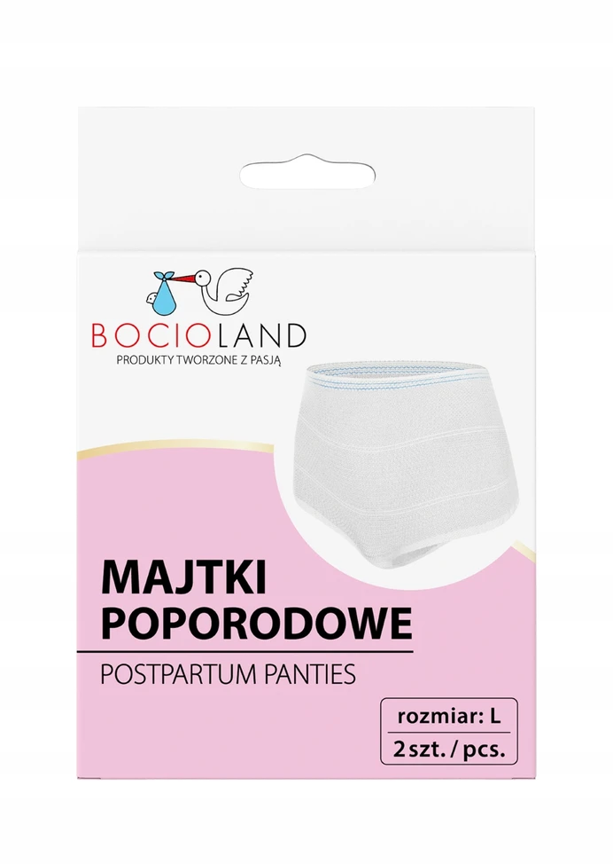 Bocioland kelnaitės nėščioms daugkartinės L dydis, 2 vnt., BL027