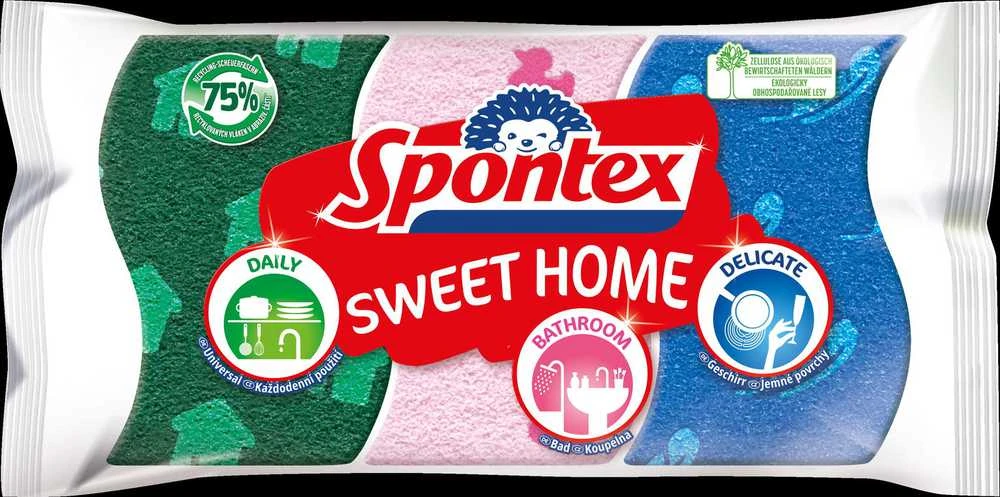 Kempinėlių rinkinys Spontex Sweet Home, 3 vnt.