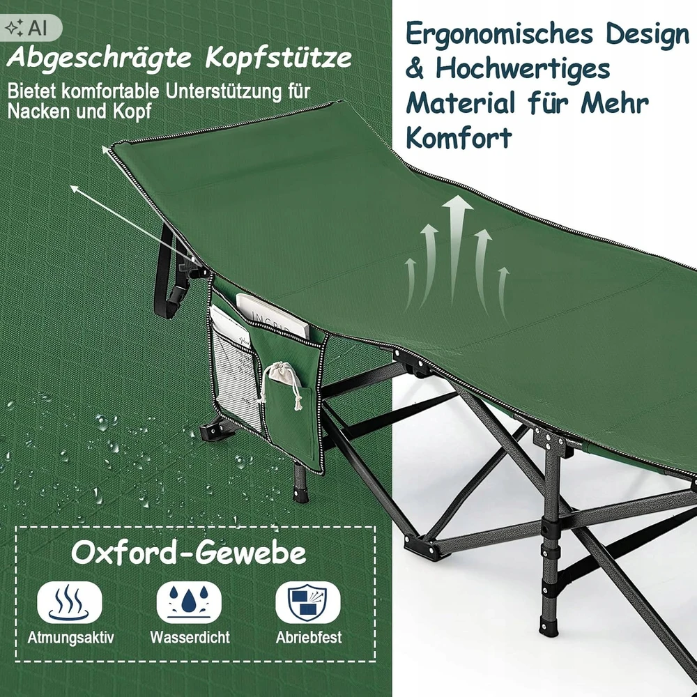 Kempingo gultas Garden Lounger