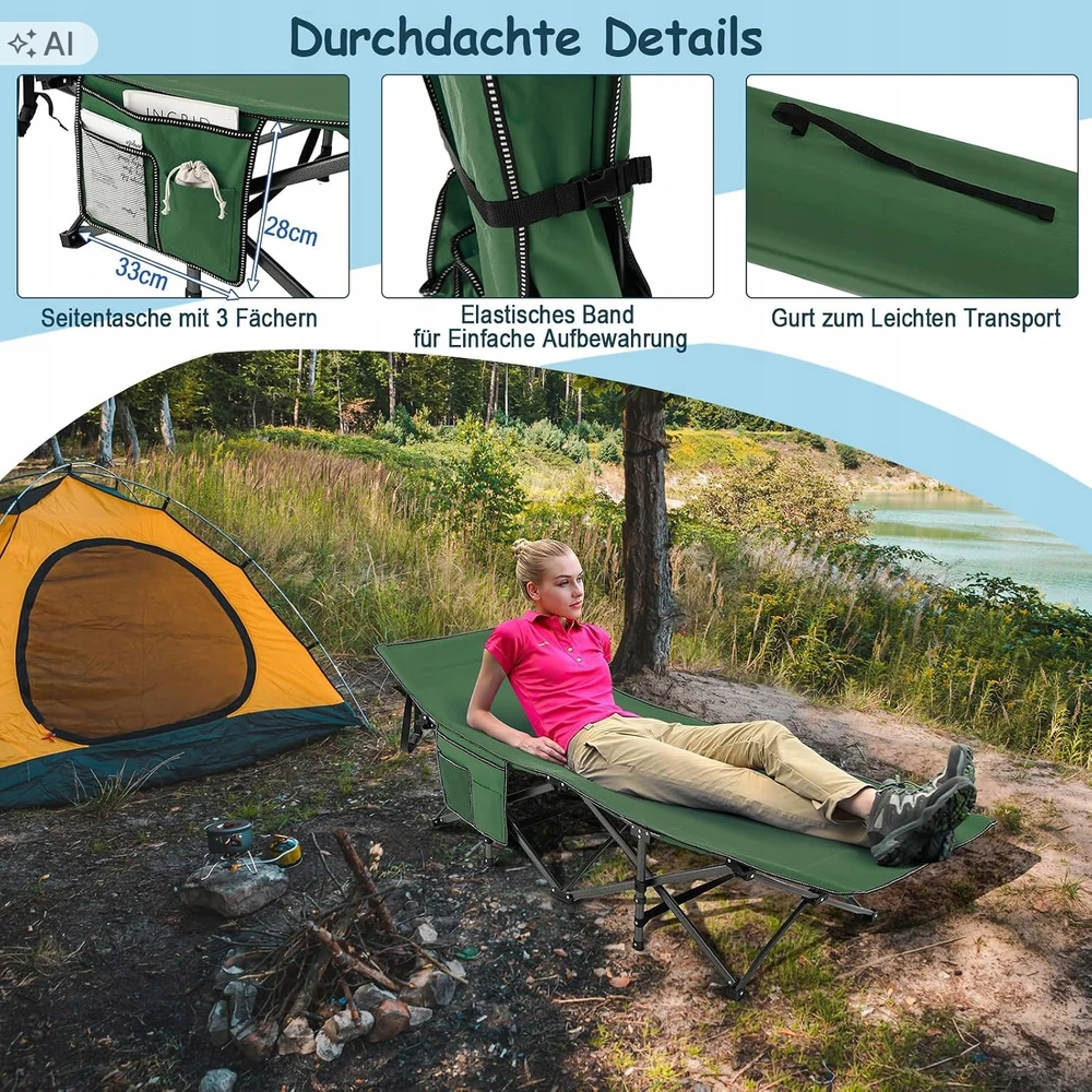 Kempingo gultas Garden Lounger