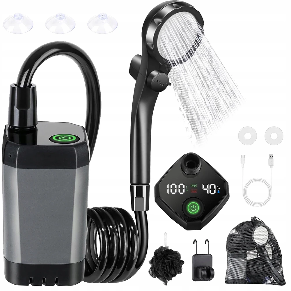 KEMPINGO TURISTINIS DUŠAS 6000MAH