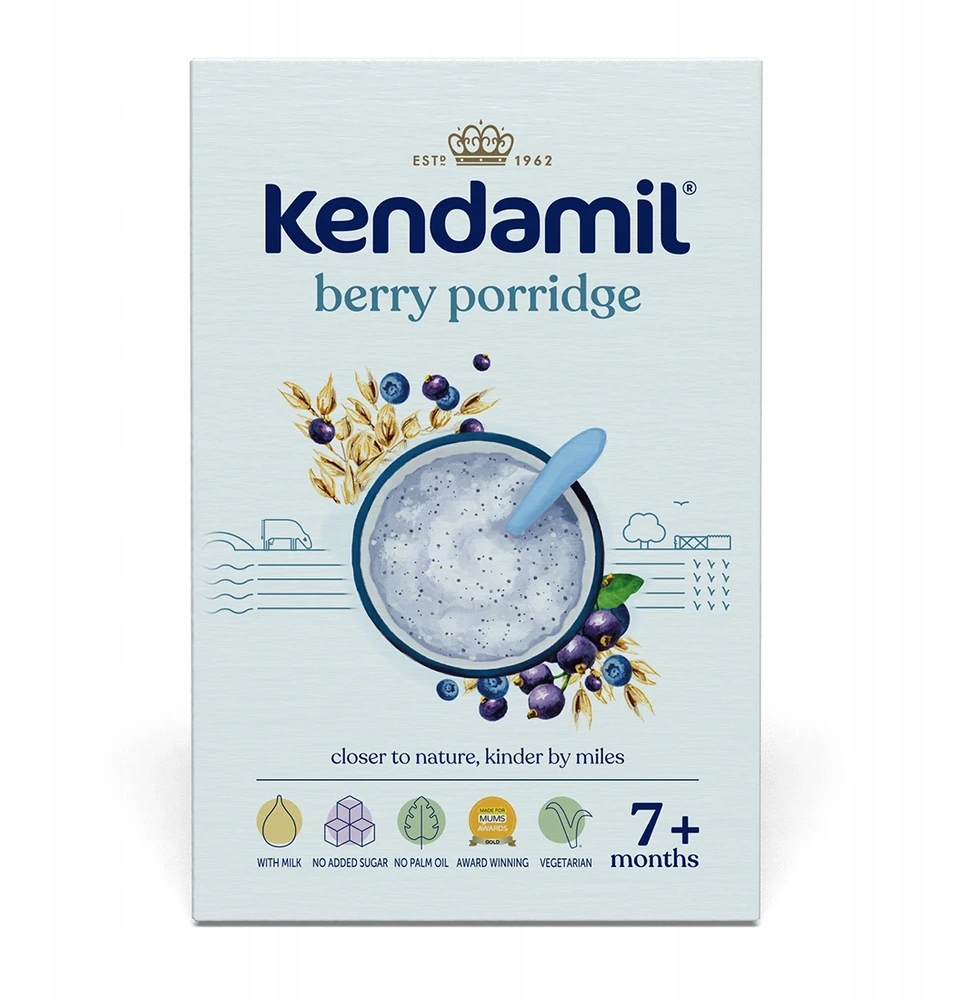 Kendamil Pieninė košė su miško gėrybėmis, 150 g