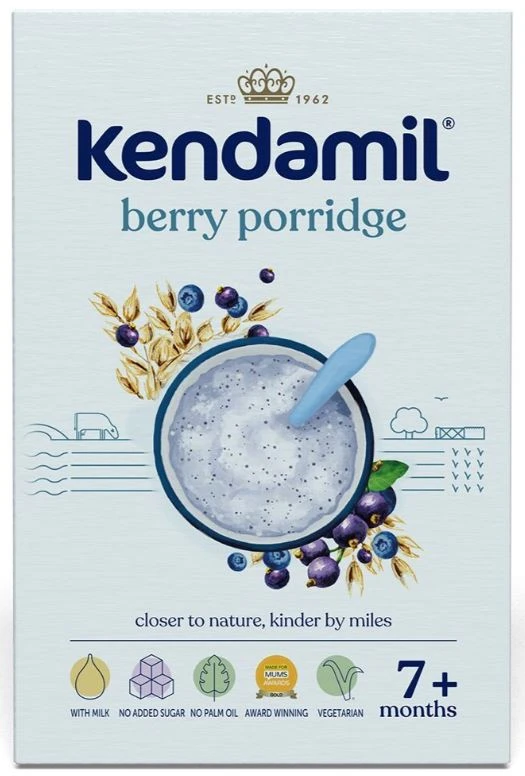 Kendamil Pieninė košė su miško gėrybėmis, 150 g