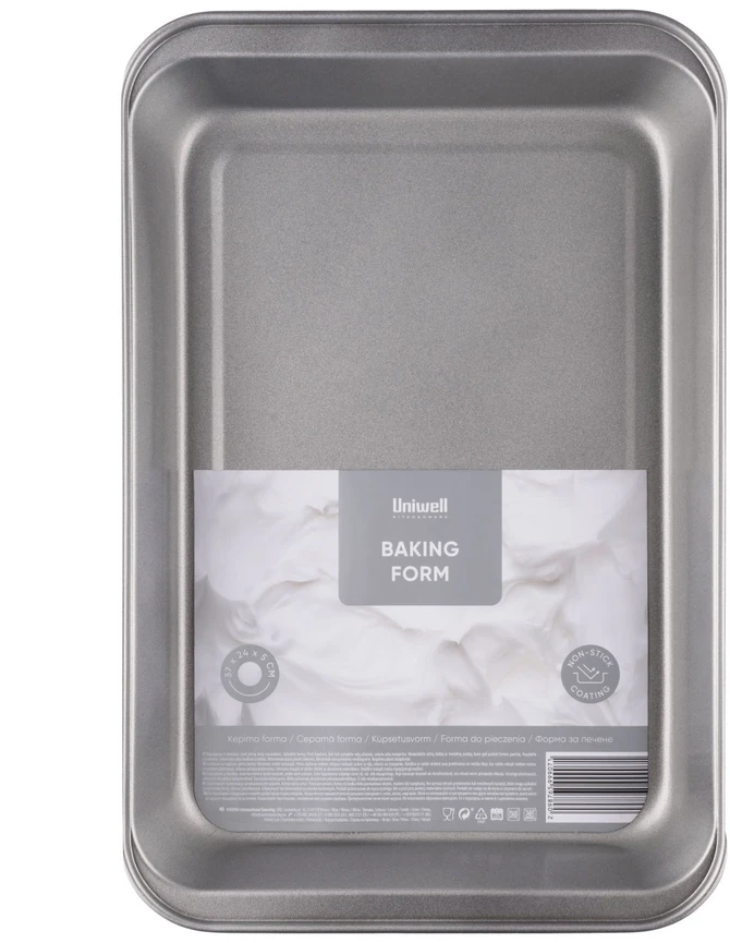 Kepimo forma nepridegančia danga SNB Caffe Creme, 36 x 26 x 6 cm