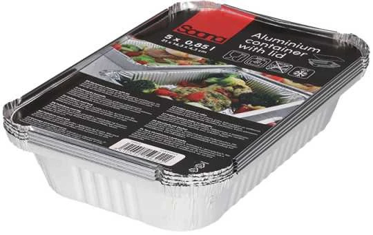 Aliumininiai indai Saana 850ml/5vnt.