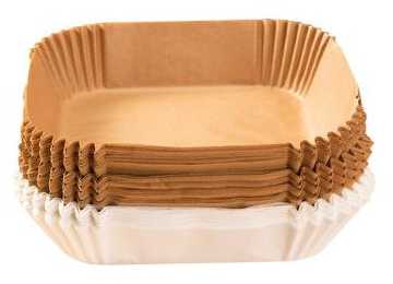 Kepimo popierius karšto oro gruzdintuvėms Nordic Quality, kvadratas, 50vnt, L / 2360042