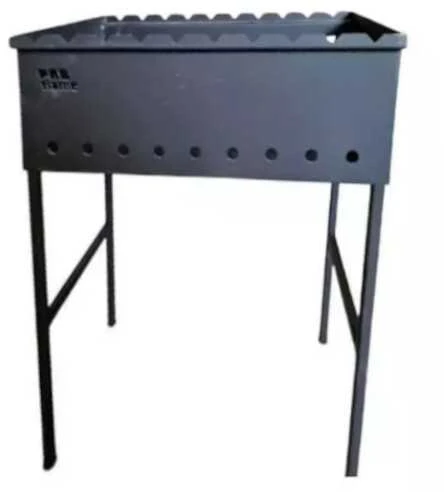 Grilis Abas Smokehouse, juoda, 50 cm