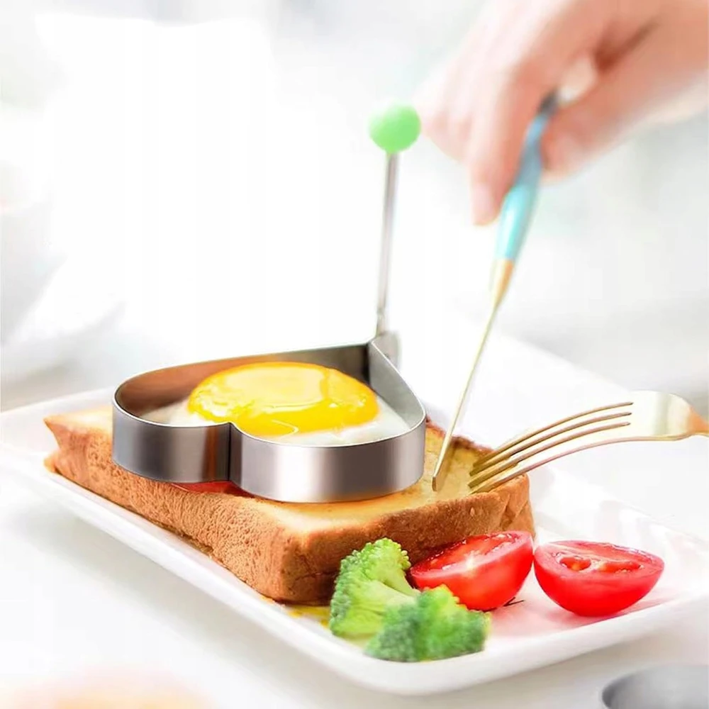 KEPTŲ KIAUŠINIŲ IR omletų FORMĖJIMAI – 8 VIENŲ RINKINYS + ALIEJUS ŠEPETĖLIS