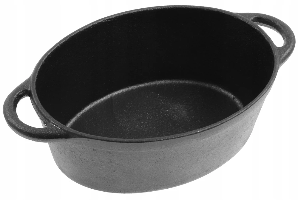King Hoff Brytfanka Kepimo skarda 6,2 l, juodo ketaus, „Kinghoff“