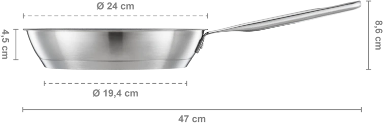 Fiskars All Steel keptuvė 24cm, 1064743