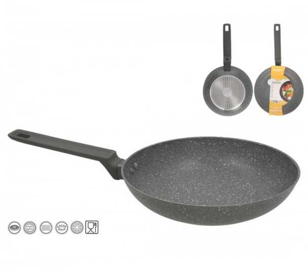 Kitchengo Keptuvė GRANITE Indukcinė 24cm