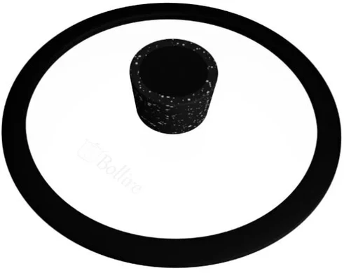 Keptuvės dangtis BOLLIRE Silicon, stiklinis, ø 24 cm