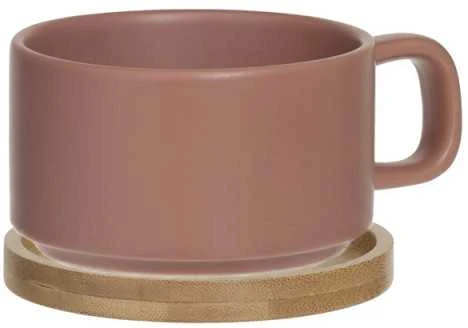 Keramikinis arbatinukas su puodeliu SECRET DE GOURMET 400ml