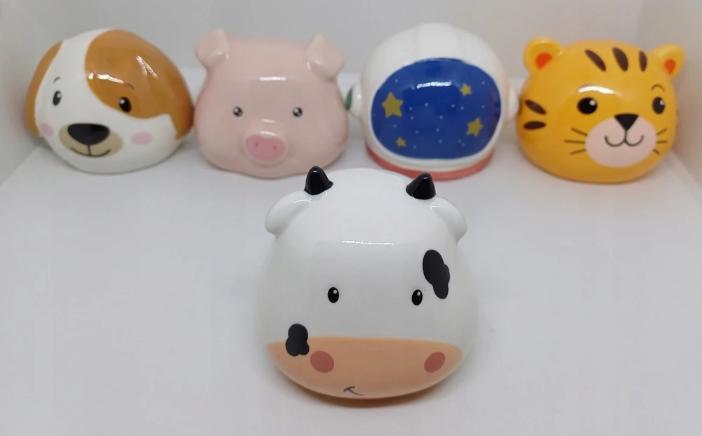 KERAMINĖ GYVŪNŲ taupyklė vaikams, MINI - PITTLE