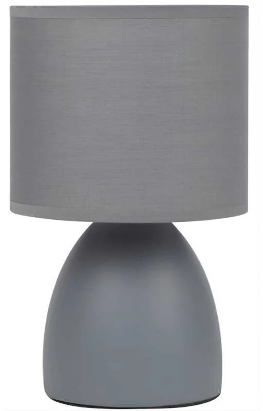 Keraminė stalo lempa BESK Pilka 40W E14