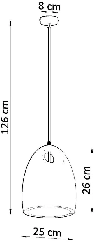 Sollux Lighting Keraminis pakabinamas šviestuvas BUKANO