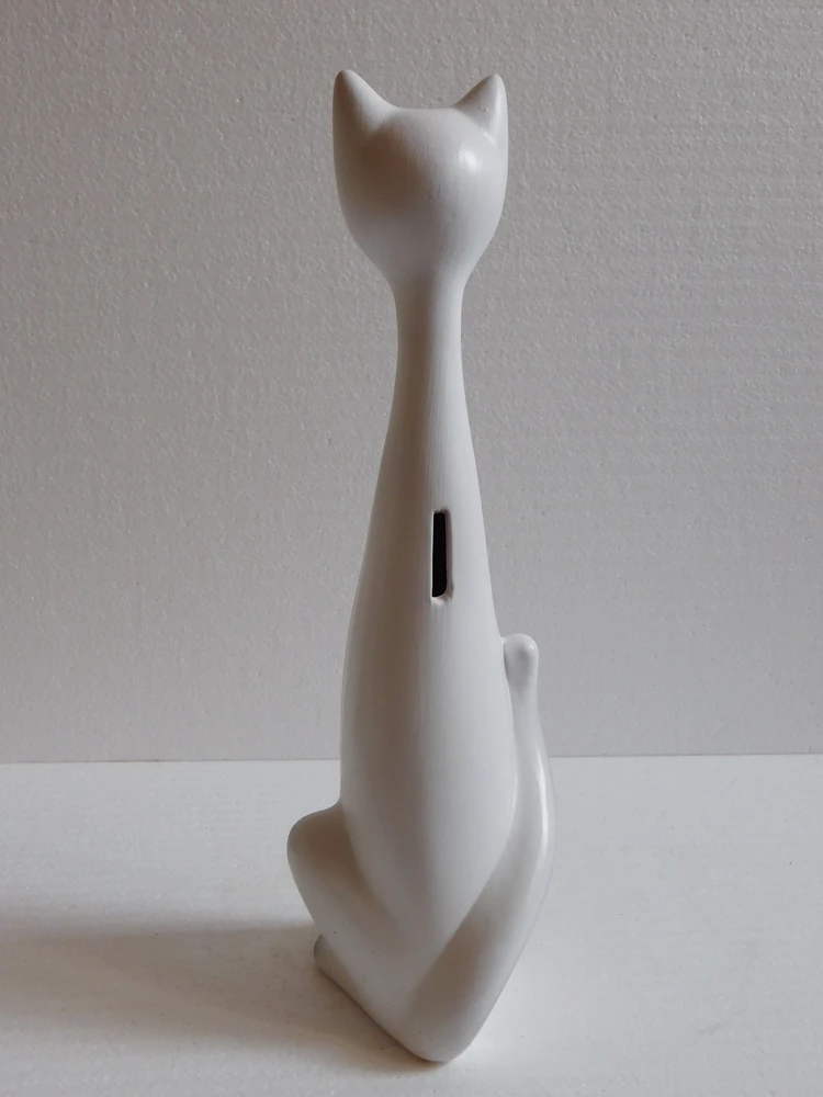 KERAMINIS PIGGY BANK CAT KITTEN Sėkmės DOVANA