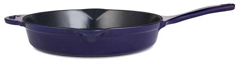 Apvali ketaus keptuvė Zyle, ZY1128BLFP, Ø28 cm, mėlyna