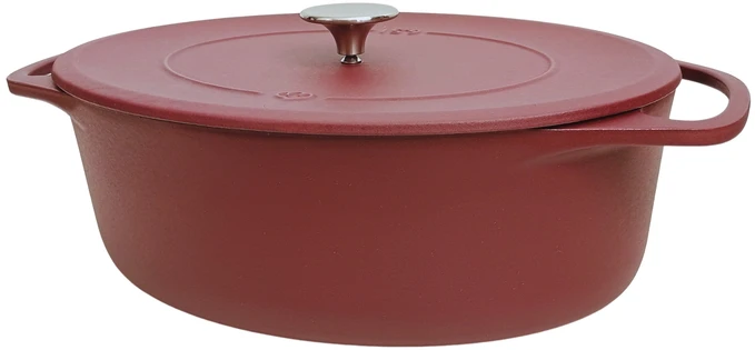Ketaus puodas 6,5 l 33 cm Springlane Cocotte indukcinė orkaitė