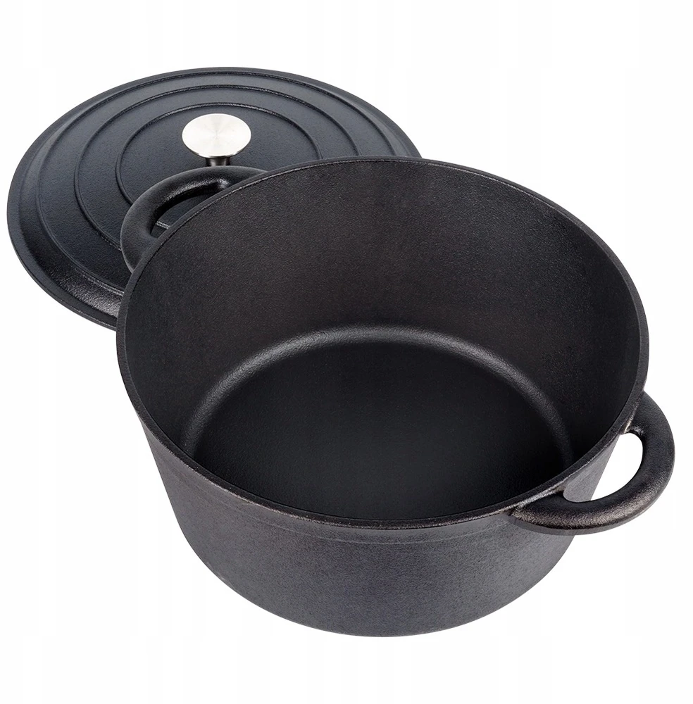 Vilde Maysternya Ketaus puodas 5.9 L (su ketaus dangčiu)