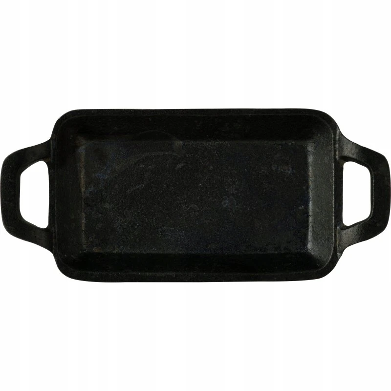 Ketaus troškinimo indas su dugnu COOK & SHARE 17x10x2,5 cm juodas
