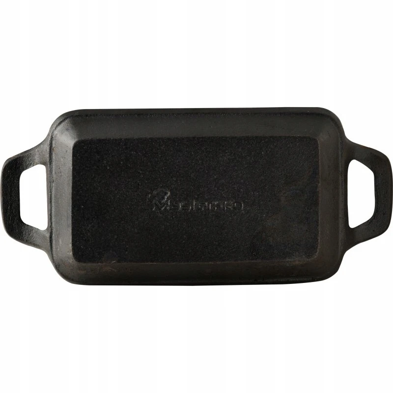 Ketaus troškinimo indas su dugnu COOK & SHARE 17x10x2,5 cm juodas