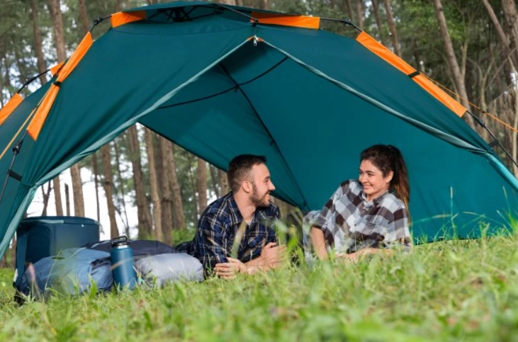 Keturvietė palapinė BESTWAY Zelt Alpine Dome, 350 x 240 x 138 cm