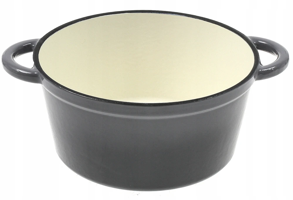 KETUS puodas 24cm EMALINIS katilas 4 L indukcinės dujos KING Hoff