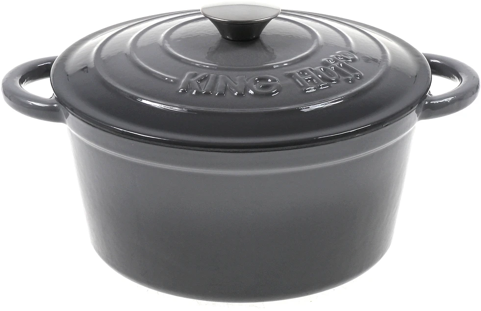 KETUS puodas 24cm EMALINIS katilas 4 L indukcinės dujos KING Hoff