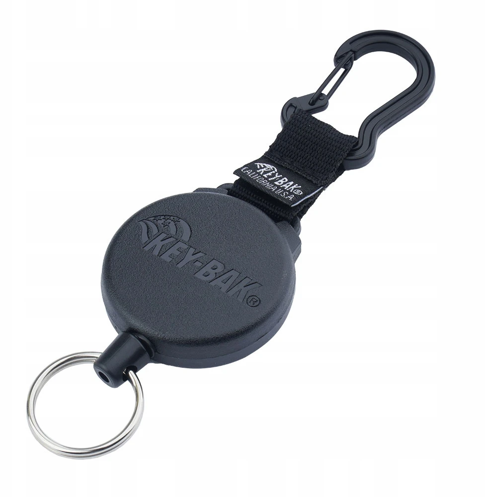 Key-Bak Retractor SecurIt Xtreme Duty – 28" – Kevlar – Juodas