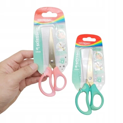 Žirklės Keyroad Metallic, 15,5 cm, dengtos titano danga