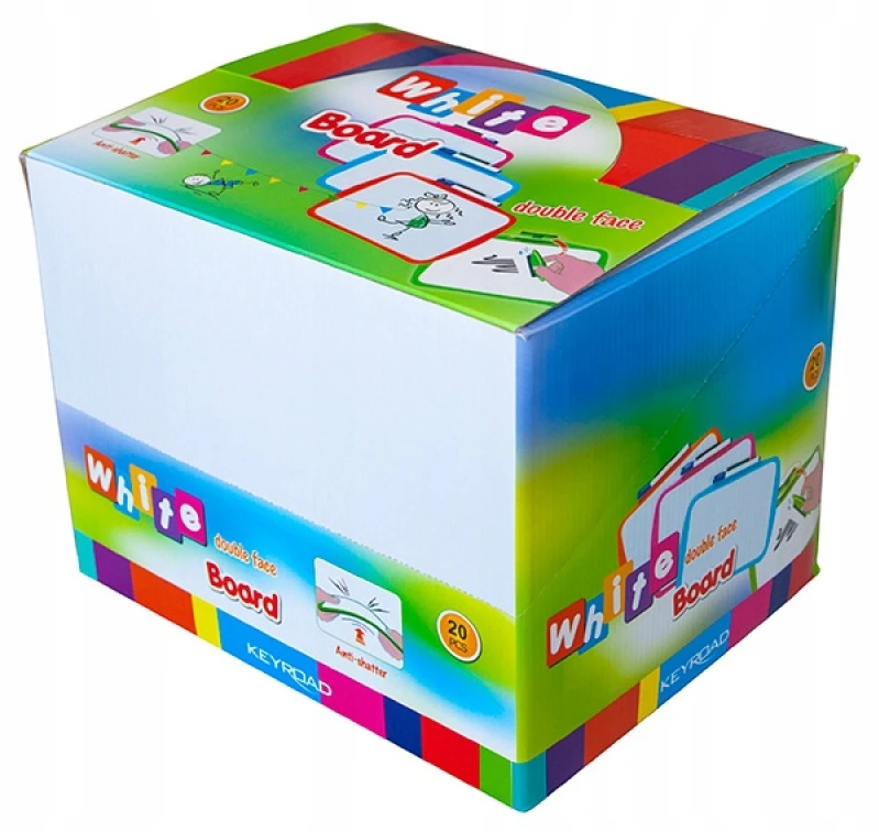 Keyroad TABLICA SUCHOŚCIERALNA BALTA 25x18CM Z MARKEREM RÓŻNE KOLORY DO WYBORU