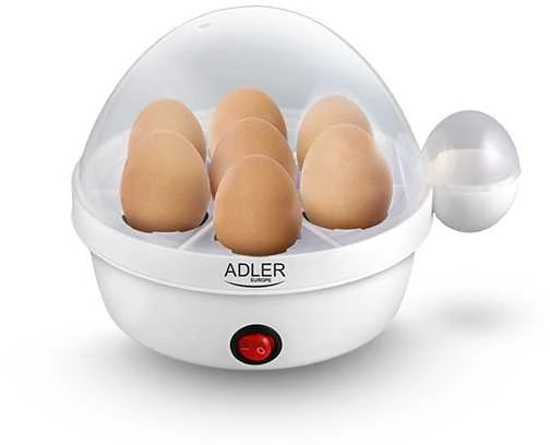 Adler Egg Boiler AD 4459 450 W, Baltas, Kiaušinių talpa 7