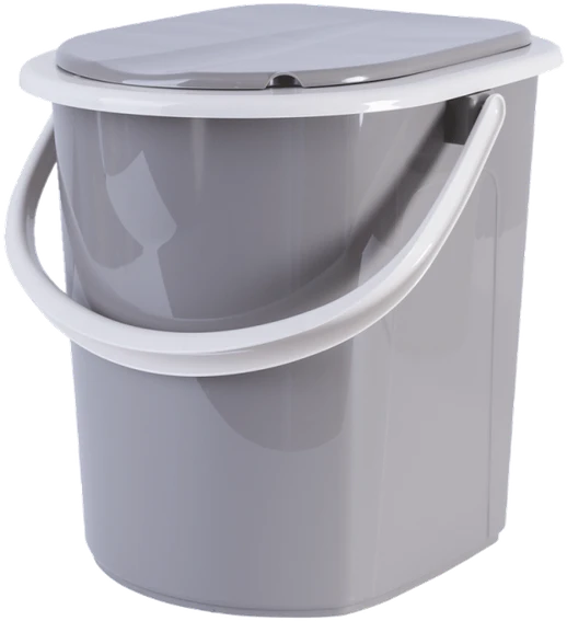 Kibiras Spontex Easy Max, 10 l, mėlynas