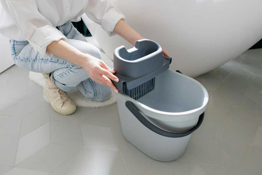 Kibiras su nuspaudimo sietu Eco Ego 13L pilkas